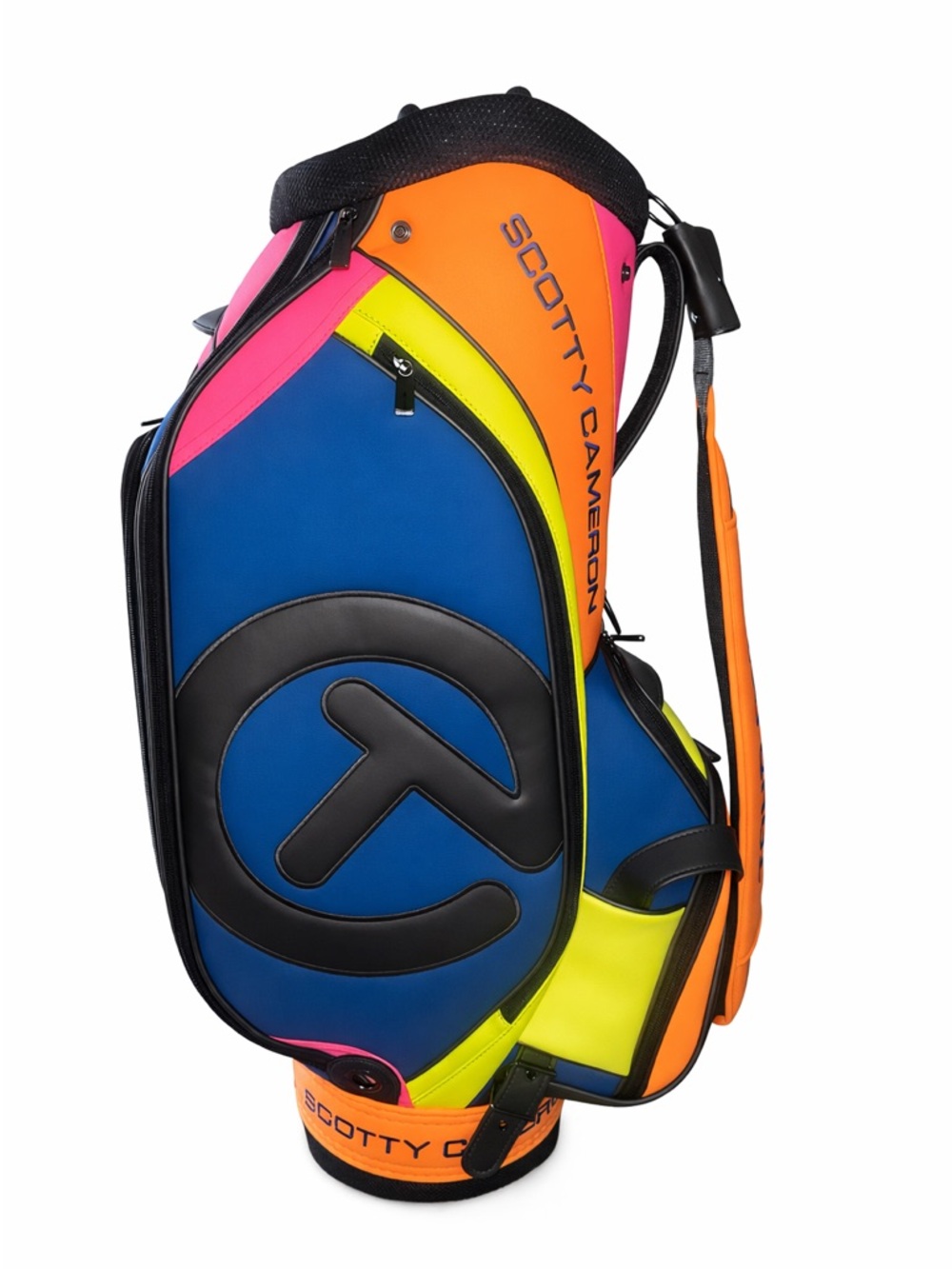 Scotty Cameron Neon Pink Orange Yellow Blue Golf Staff Bag